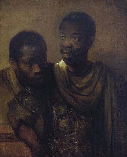 Rembrandt Peale Two young Africans. china oil painting image